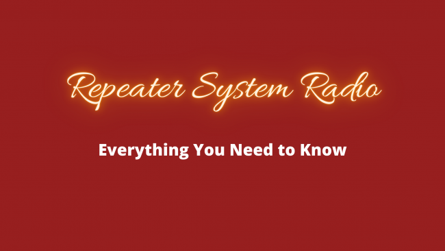 Simple Work Blog Banner (3) Repeater System Radio