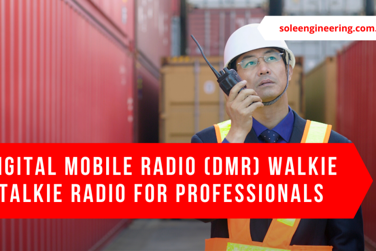 Digital Mobile Radio (DMR) Walkie Talkie Radio for Professionals