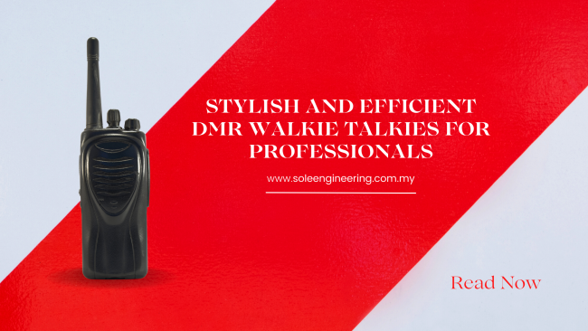 Stylish and Efficient DMR Walkie Talkies for Professionals