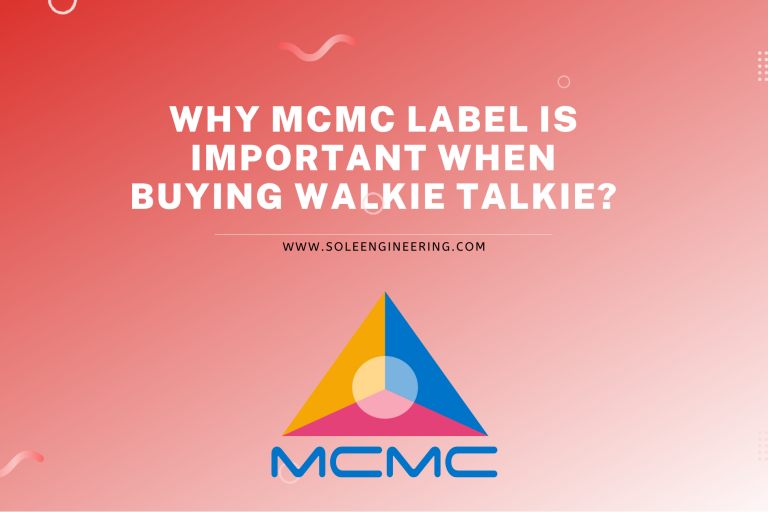 Why MCMC Label is important when buying Walkie Talkie?