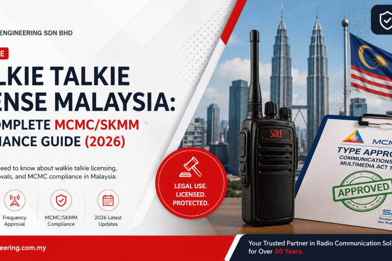 Walkie Talkie License Malaysia