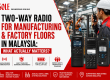 Two Way Radio For Manufacturing Malaysia