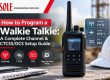 How to Program a Walkie Talkie