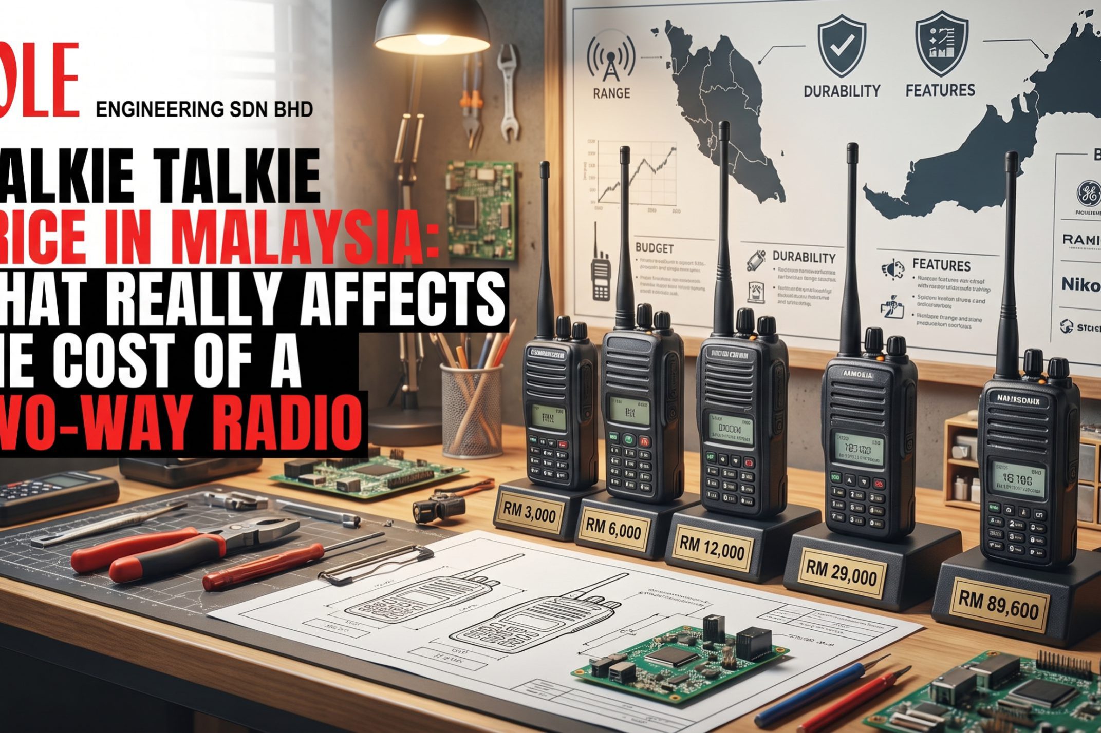 Walkie Talkie Price in Malaysia